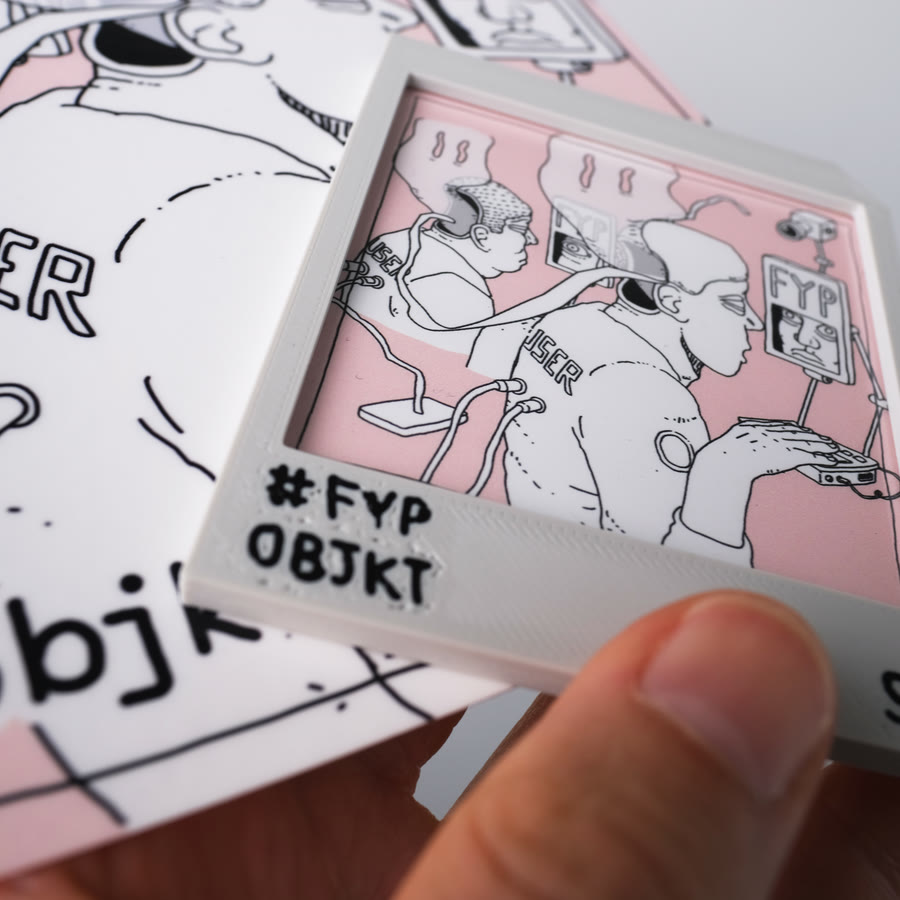 3D printed collectible — close-up detail